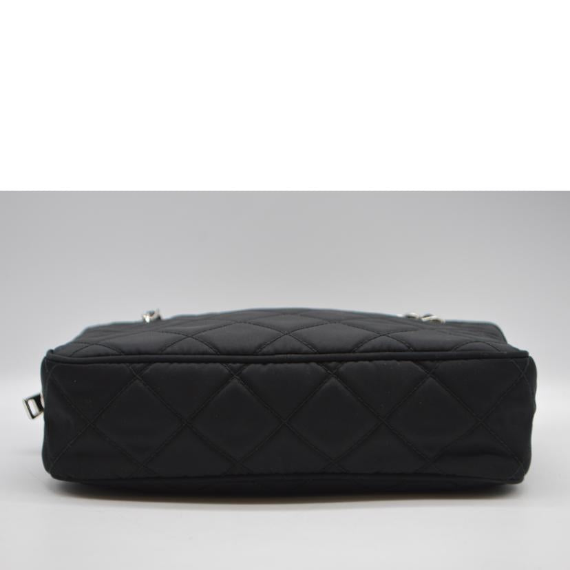 PRADA プラダ/テスートナイロンキルティング2wayチェーンレザーハンド/1BH910//158**/Aランク/89