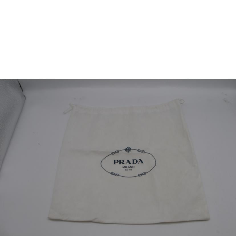 PRADA プラダ/テスートナイロンキルティング2wayチェーンレザーハンド/1BH910//158**/Aランク/89