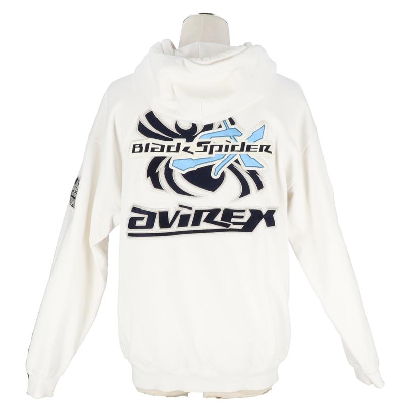 XLARGE×AVIREX エクストララージ×アビレックス/フルジップフーデッドスエット/101234012028//ABランク/09