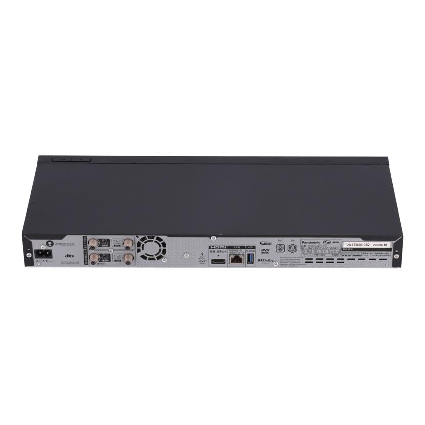 Panasonic パナソニック/4K対応BDレコーダー／4Kディーガ/DMR-4T103//VN3BA001032/Bランク/82