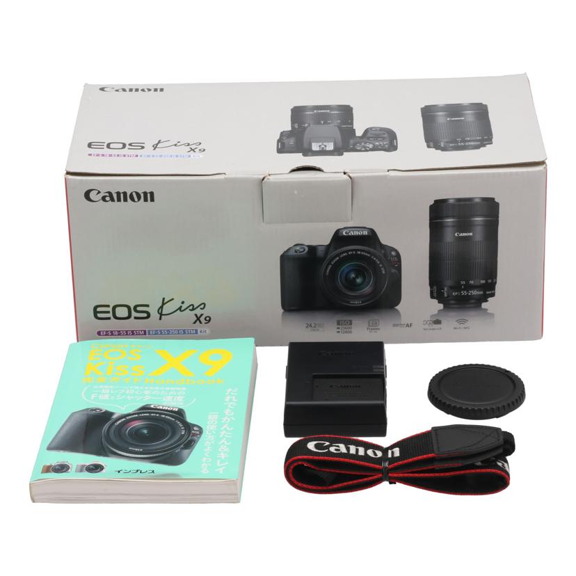 Canon キヤノン /デジタル一眼 ダブルズームキット/EOS Kiss X9 ﾀﾞﾌﾞﾙｽﾞｰﾑｷｯﾄ//041070027502/Bランク/67