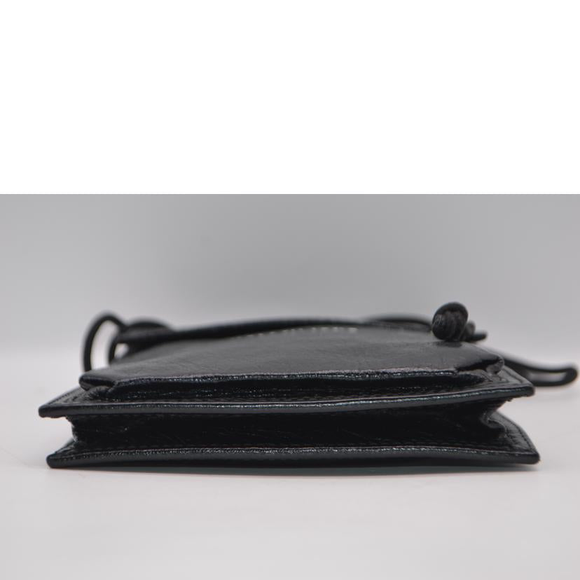 BALENCIAGA バレンシアガ/エクスプローラーショルダーレザーポーチ／ノワール/532298//100**********/Aランク/89