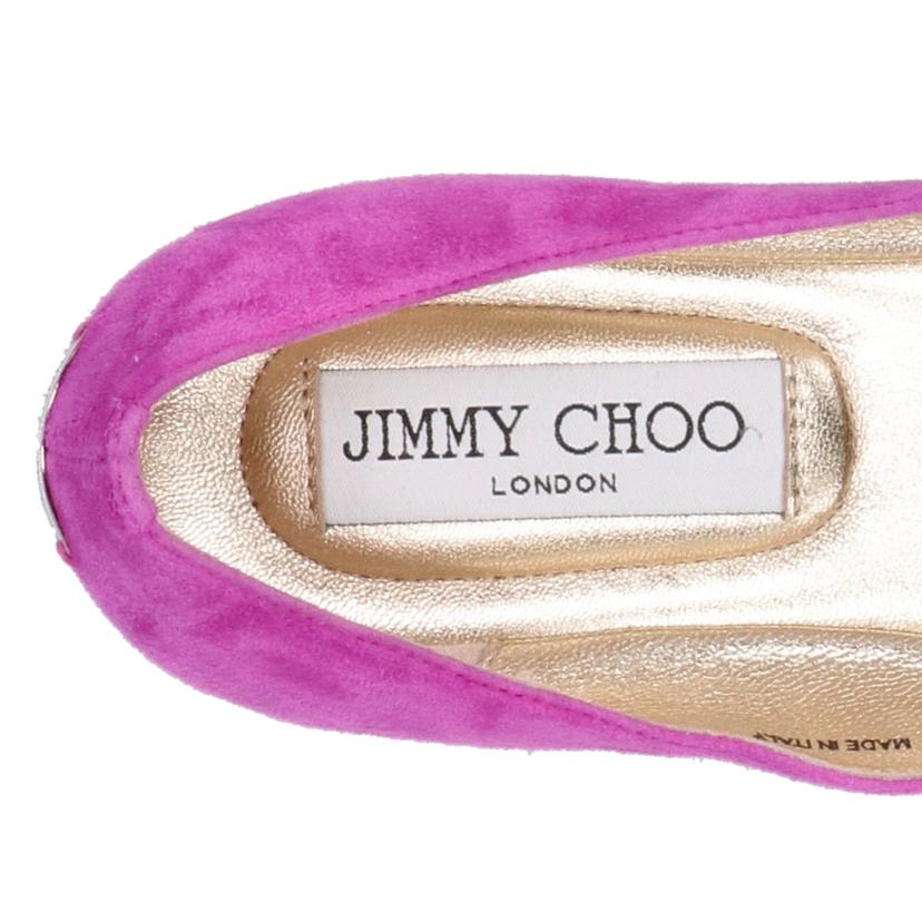 JIMMY　CHOO/◇ビジューフラットシューズ／サイズ35　1／2　／約22．5cm//SAランク/06