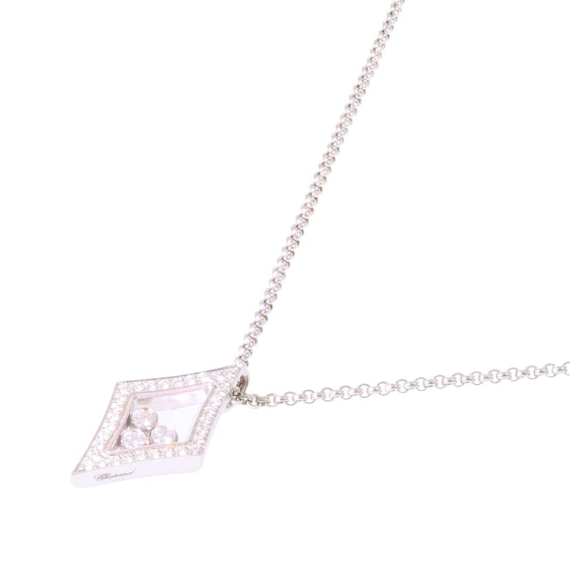 CHOPARD ｼｮﾊﾟｰﾙ/◎CHOPARD　750ハッピーダイヤネックレス//Aランク/59