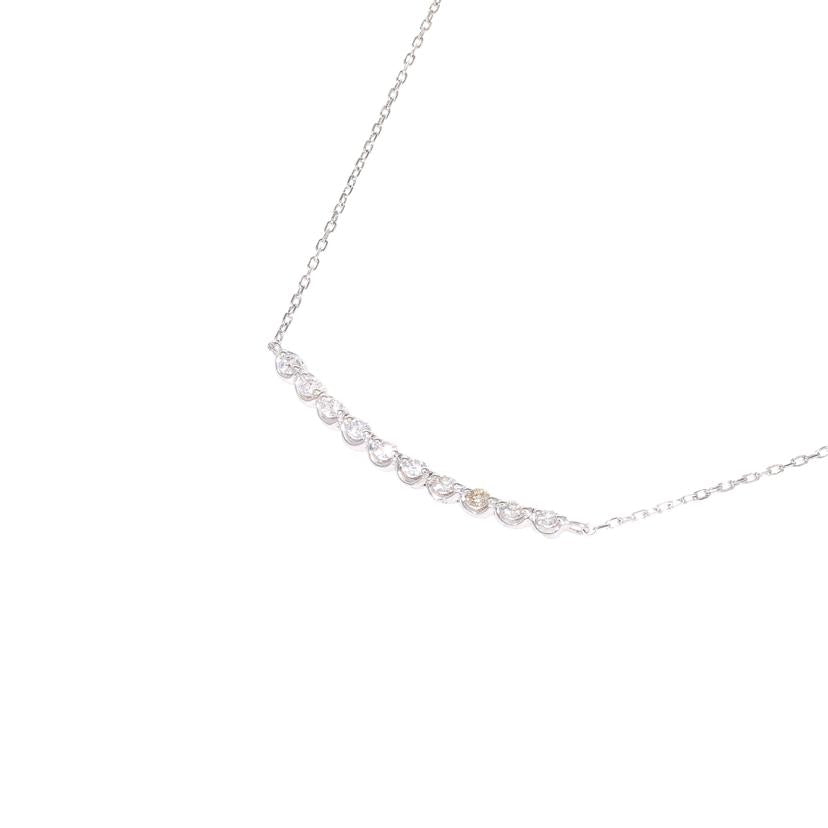 PT950／850ダイヤネックレス0．20ct//Aランク/64