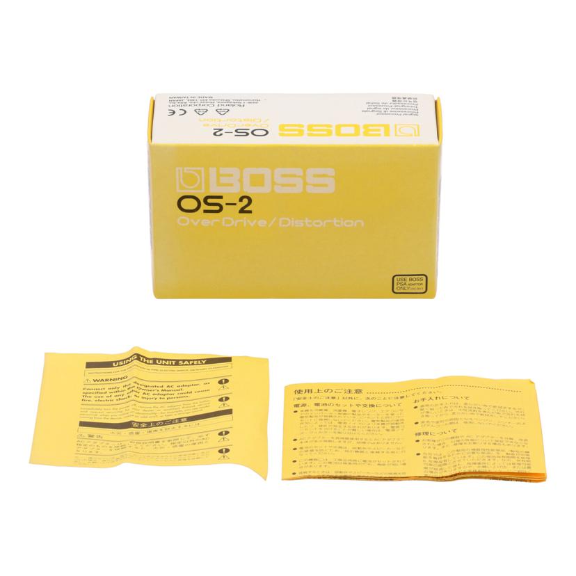 BOSS ボス/エフェクター／オーバードライブ・ディストーション/OS-2//F4D7862/Bランク/62