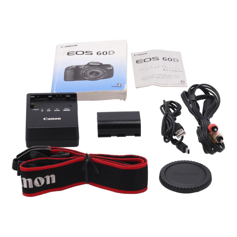 Canon キヤノン　/デジタル一眼　ボディ/EOS 60D ﾎﾞﾃﾞｨ//1861102942/Bランク/62