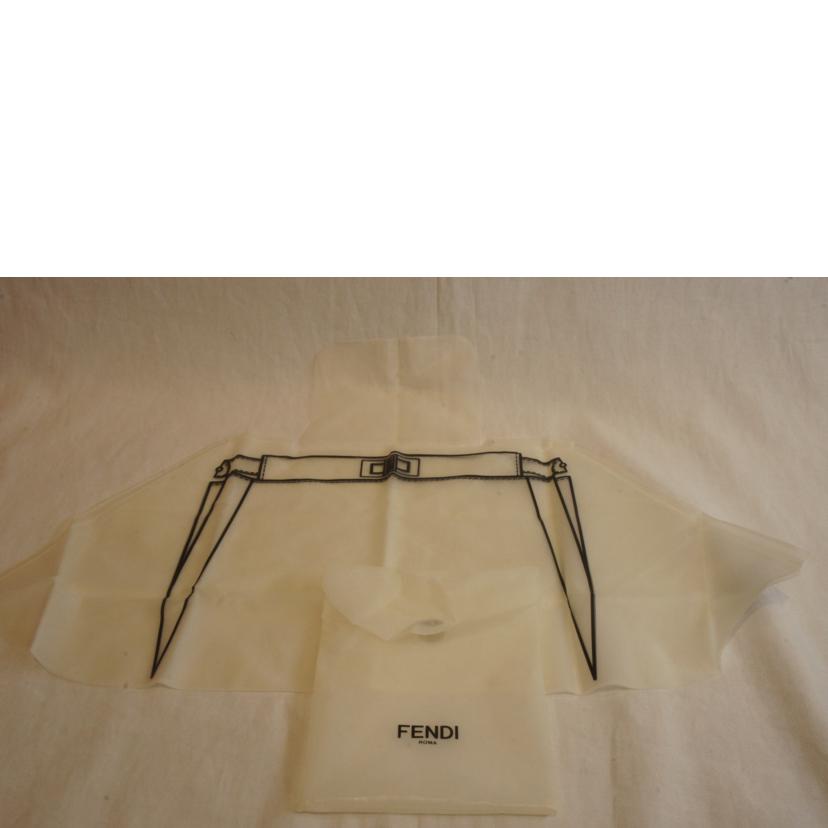 FENDI フェンディ/ピーカブーミニレッドSV金具//Aランク/92
