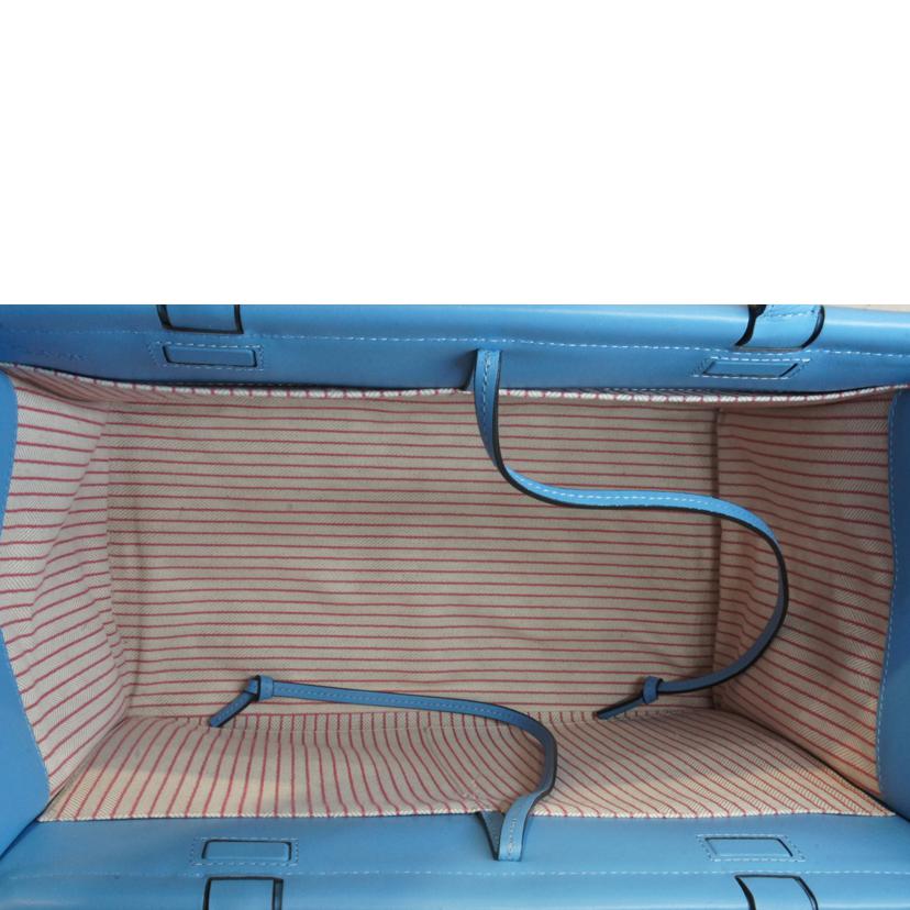 LOEWE ロエベ/クッショントート/マルチストライプ/キャンバス//Aランク/92