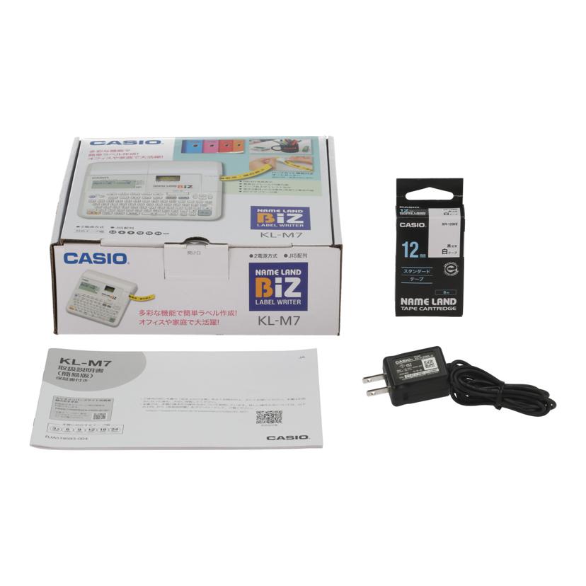 CASIO カシオ　/ラベルライター/KL-M7 NAMELAND BIZ//097BW1YCA011433/Aランク/81