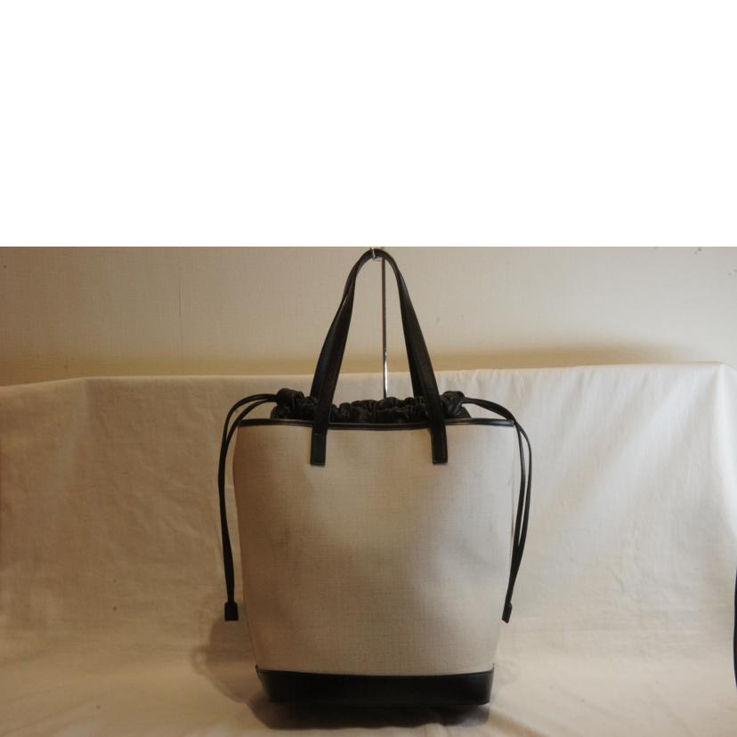 SAINT LAURENT サンローラン/テディ巾着ロゴトート/ポーチ付/551595//Aランク/92