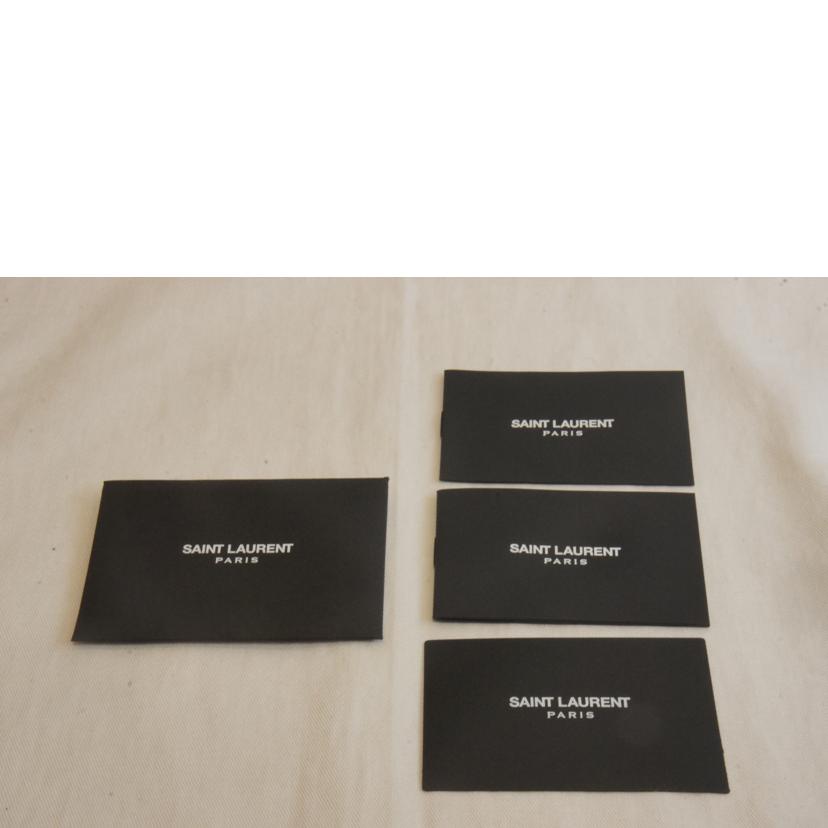 SAINT LAURENT サンローラン/テディ巾着ロゴトート/ポーチ付/551595//Aランク/92