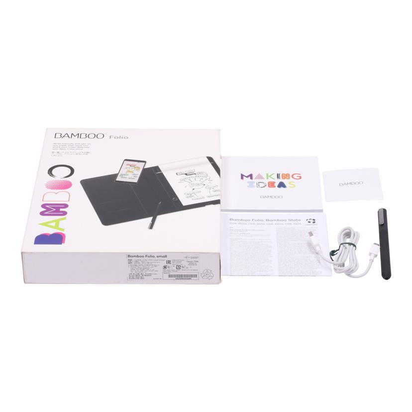 Wacom ワコム　/電子ノート／Bamboo　Folio　S　/CDS610G//8AZ0003002464/Bランク/84