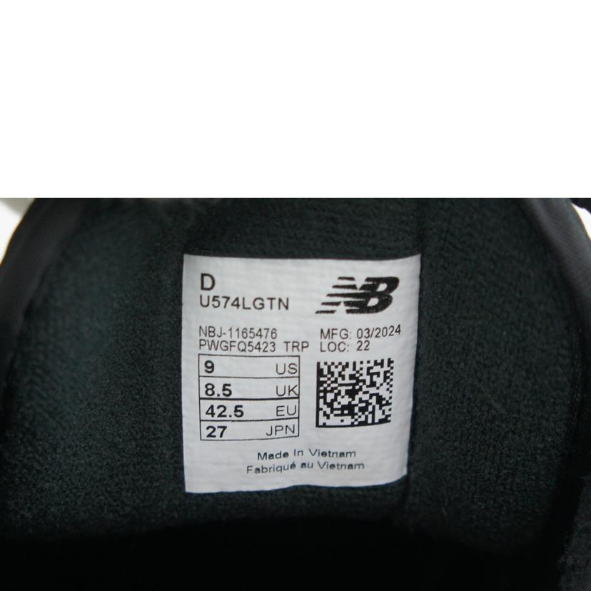 STONEISLAND×New　balance ストーンアイランド×ニューバランス/STONEISLAND×NB　574　レガシーライトグリーン/U574LGTN//ABランク/64