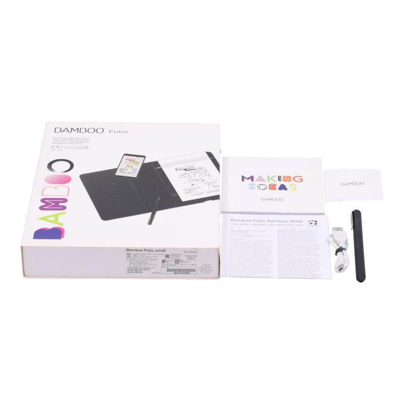 Wacom ワコム　/電子ノート／Bamboo　Folio　S/CDS610G//8BZ0003000699/Bランク/84