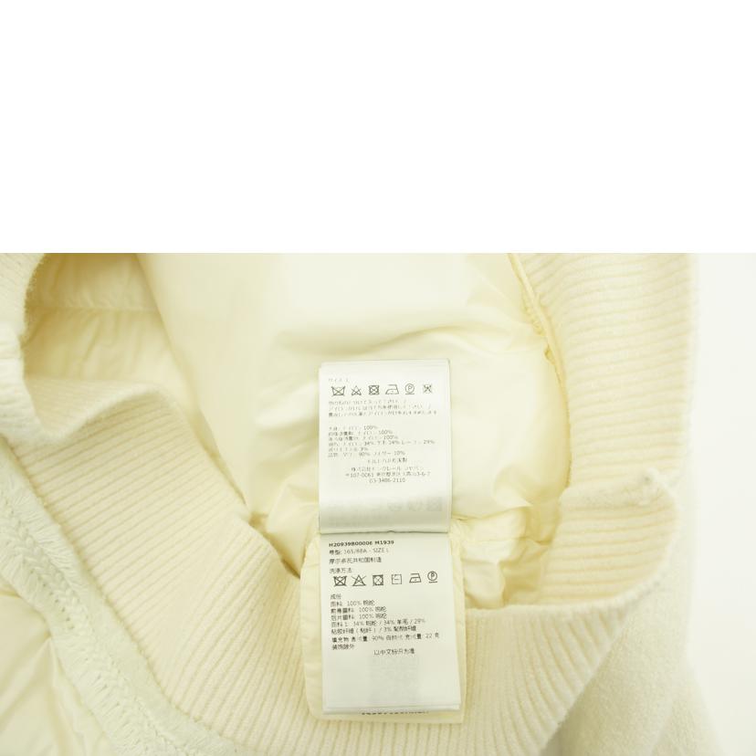 MONCLER モンクレール/GARDIGAN　TRICOT　ニット切替しダウンジャケット/H20939B00006//Aランク/67
