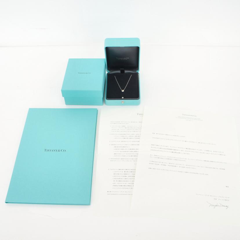 Tiffany ティファニー/Pt950／Au750ソレストイエローダイヤネックレス//67904672/Aランク/91