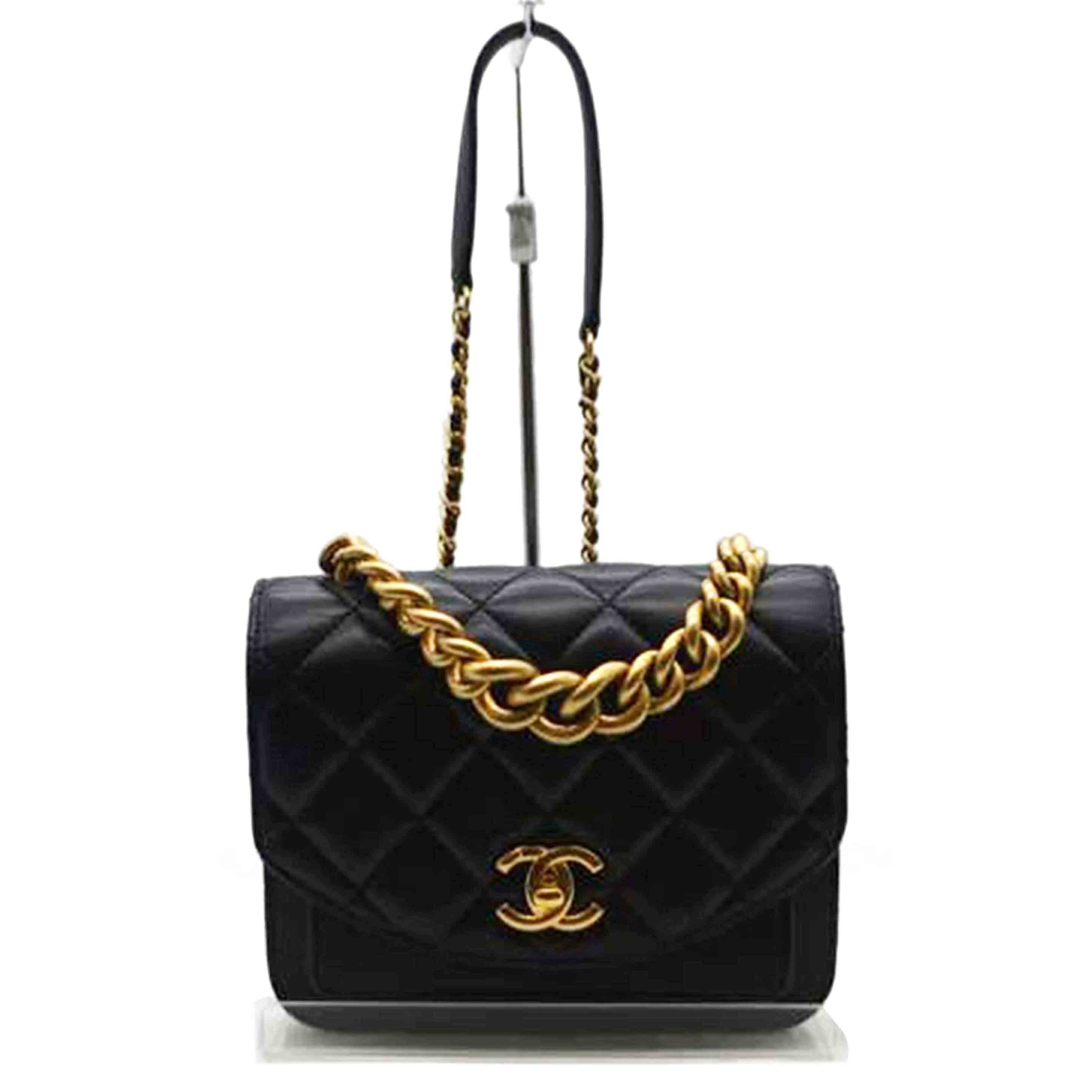 CHANEL シャネル/マトラッセカーフスキントリコマテリアル2wayショルダー/AS0785//281*****/Aランク/89