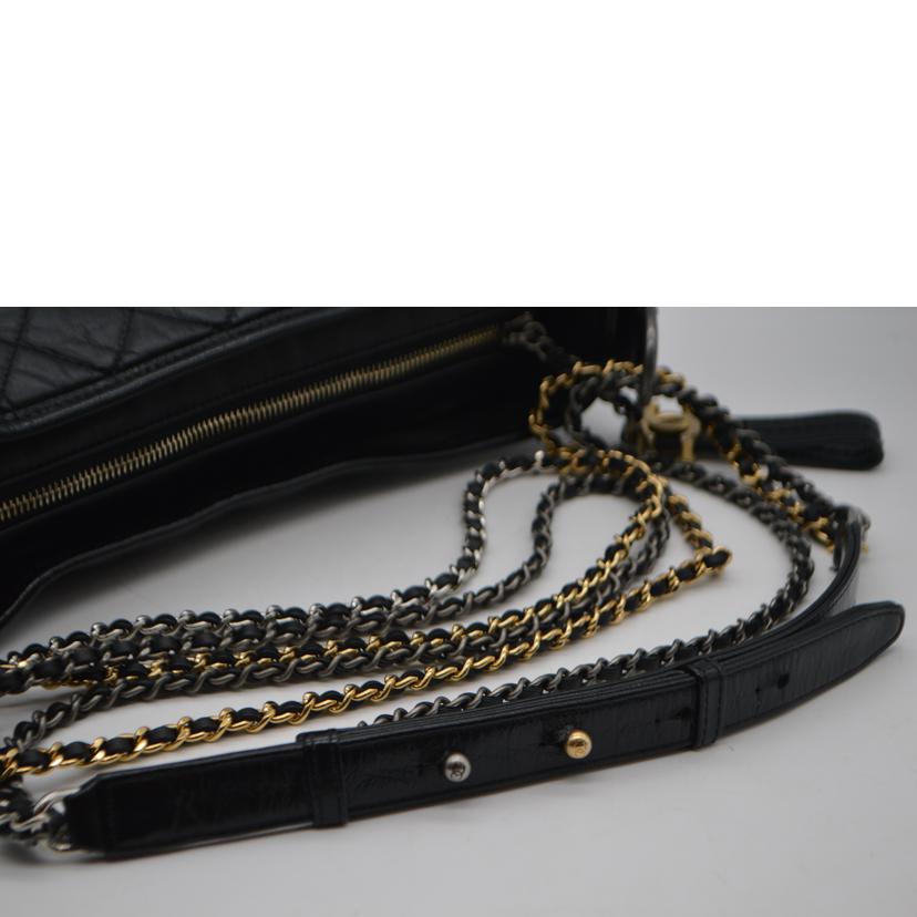 CHANEL シャネル/ガブリエルドゥシャネルラージホーボーショルダー／ノワール/A93824//253*****/ABランク/89