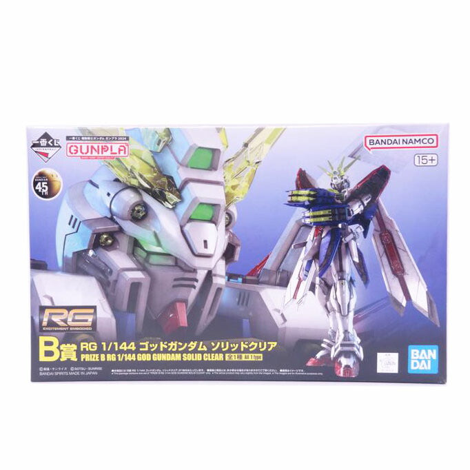 BANDAI バンダイ/RG／ゴッドガンダム　ソリッドクリア　B賞//ABランク/42