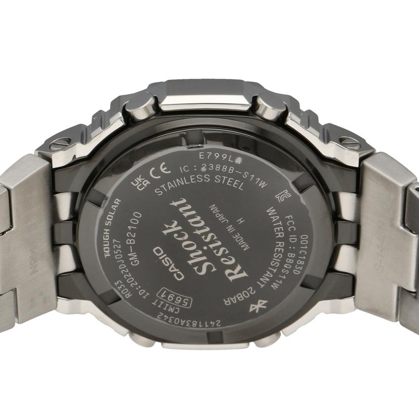 CASIO カシオ/G－SHOCK／フルメタル／電波ソーラー×スマホリンク/GM-B2100SD-1AJF//001*****/SAランク/06