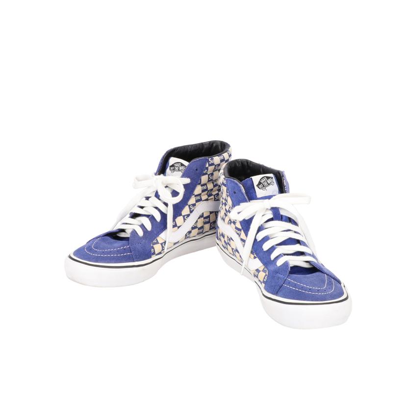 VANS×SUPREME バンズ×シュプリーム/VANS×SUPREME　　Checker　Logo　Sk8－Hi　BL//Bランク/78