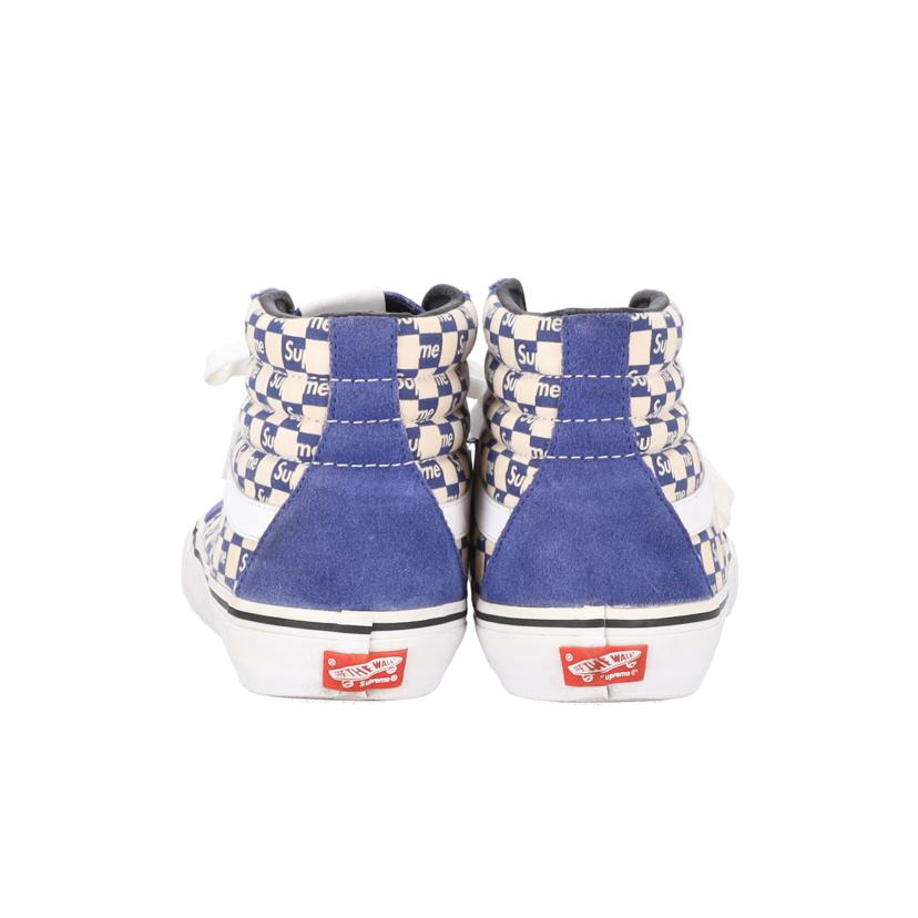 VANS×SUPREME バンズ×シュプリーム/VANS×SUPREME　　Checker　Logo　Sk8－Hi　BL//Bランク/78