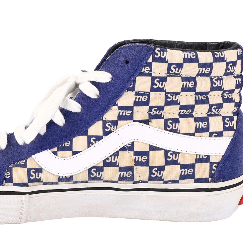 VANS×SUPREME バンズ×シュプリーム/VANS×SUPREME　　Checker　Logo　Sk8－Hi　BL//Bランク/78