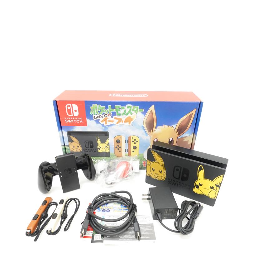 NINTENDO 任天堂/スイッチ本体/Let’GOイーブイ＋モンスターボール/HAC-S-KFAGB//XAJ70059621945/Bランク/88