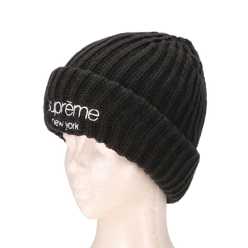 SUPREME シュプリーム/SUPREME　24AW　ニット帽　ロゴ　ビーニー　BK//ABランク/78