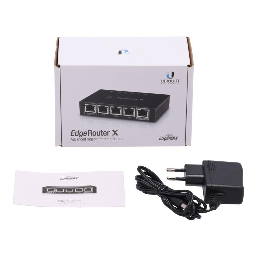 UBIQUITI/ギガビットルーター/EdgeRouter X//1908G18E8292F823C/Bランク/69