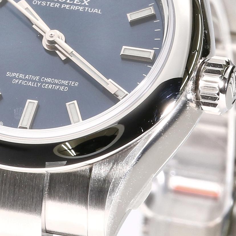 ROLEX ロレックス/オイスター・パーペチュアル28・ネイビー／ランダム番/276200//70W*****/SAランク/85