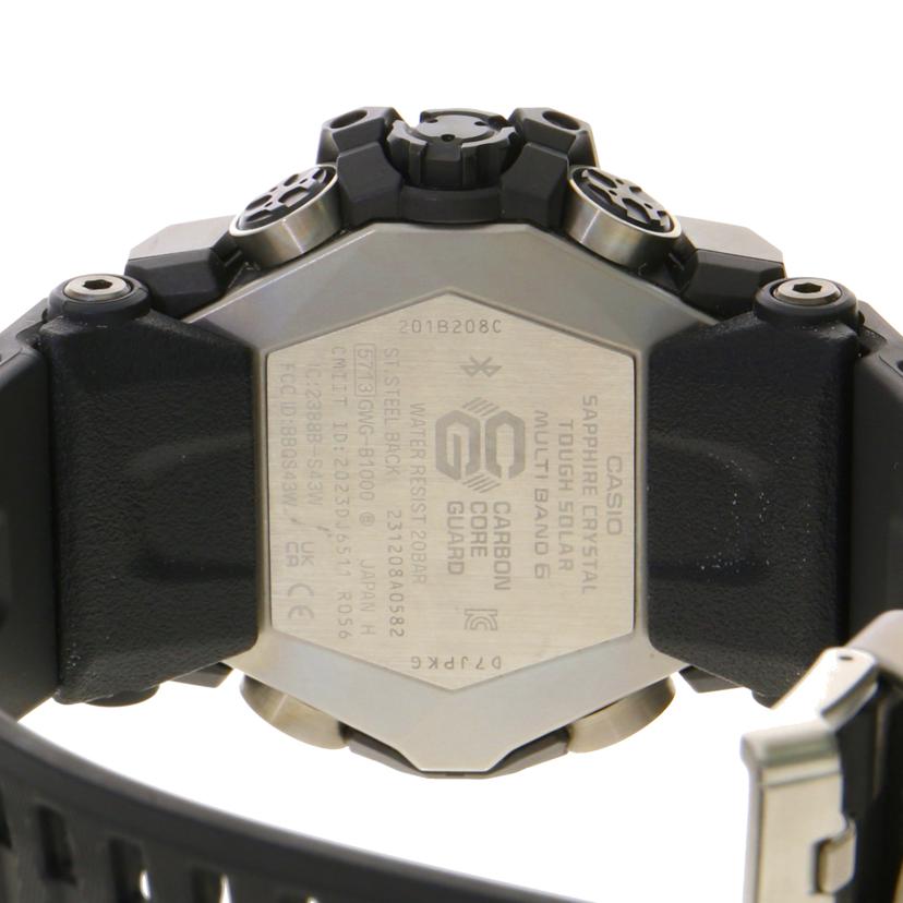 CASIO/G－SHOCK　マッドマスター／ソーラー電波/GWG-B1000//ABランク/67
