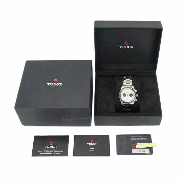 TUDOR チューダー/ブラックベイ・クロノ・ホワイト／自動巻/79360N-0002//J28****/Aランク/06