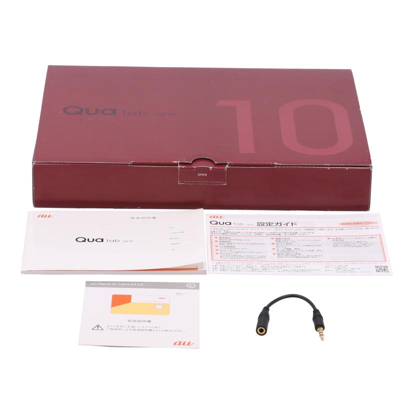 KYOCERA　au 京セラ　/タブレット／Qua　tab　QZ10　32GB/KYT33//418109340087/Bランク/69