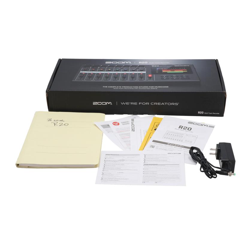 ZOOM ズーム /MTR/マルチトラックレコーダー/R20 MultiTrak//C77004779/Bランク/70