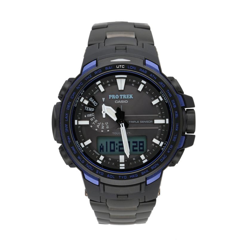 CASIO カシオ/プロトレック・トリプルセンサー／タフソーラー/PRW-6100YT-1BJF//201*****/SAランク/19