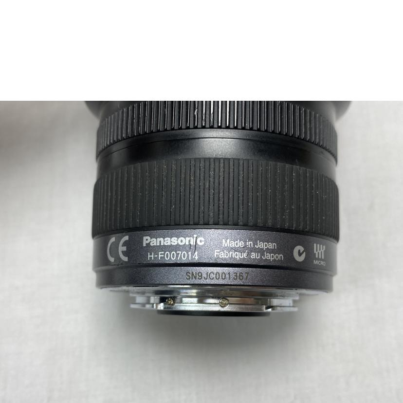 Panasonic パナソニック/超広角ズームレンズ/H-F007014//SN9JC001367/Bランク/52