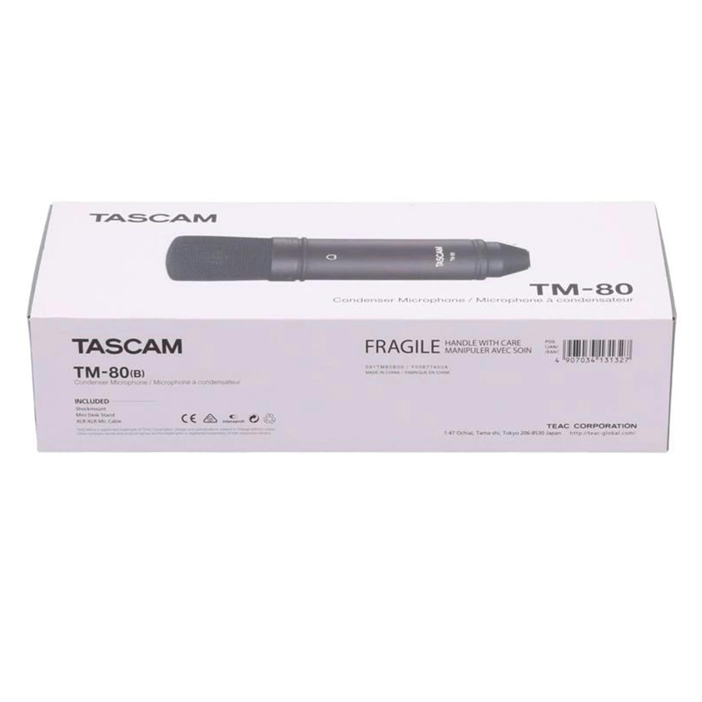 TASCAM タスカム　/コンデンサーマイク/TM-80//-/Sランク/75