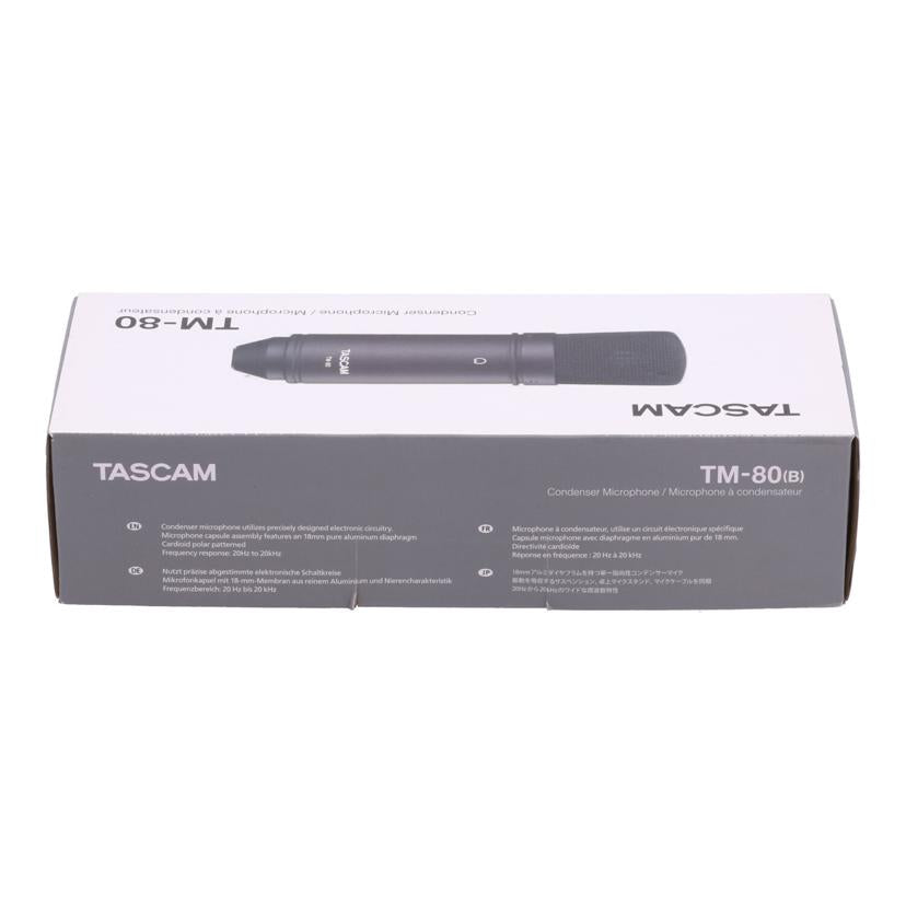 TASCAM タスカム　/コンデンサーマイク/TM-80//-/Sランク/75