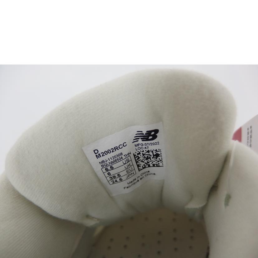 NEW　BALANCE NB/ニューバランス　OFF　WHITE　width　D/M2002RCC//SAランク/82