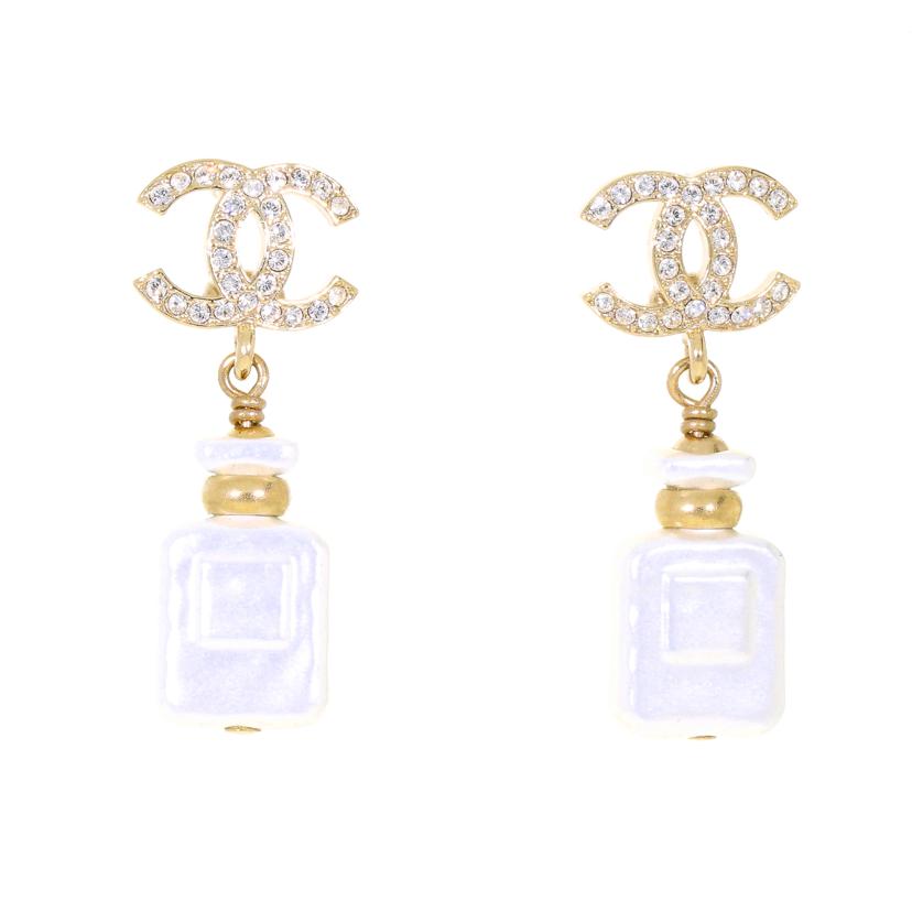 CHANEL シャネル/香水ボトル型ピアス/A22   3//Aランク/05