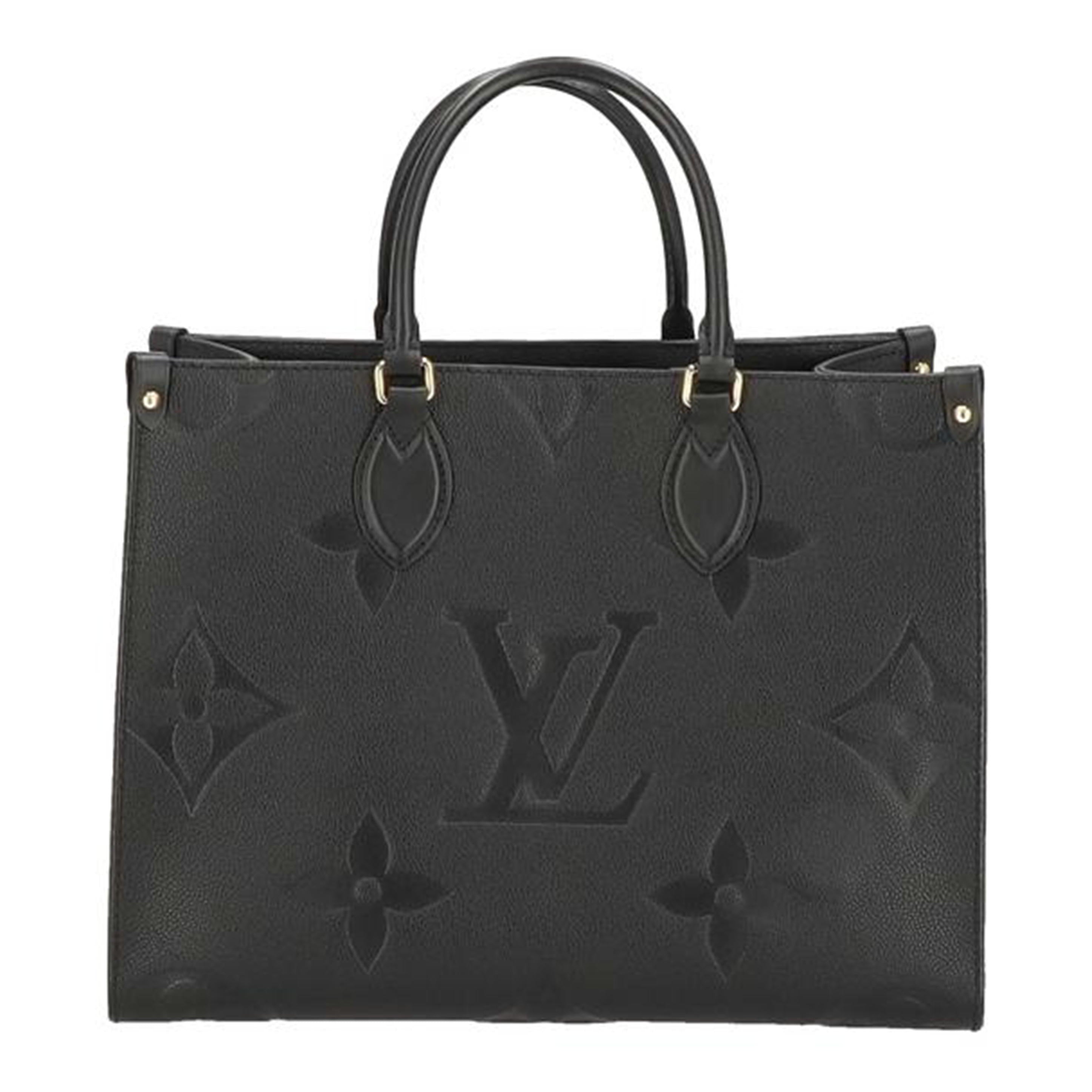 LOUIS VUITTON ルイヴィトン/オンザゴーMM／モノグラム・アンプラント／ノワール/M45595//RFI*/SAランク/91