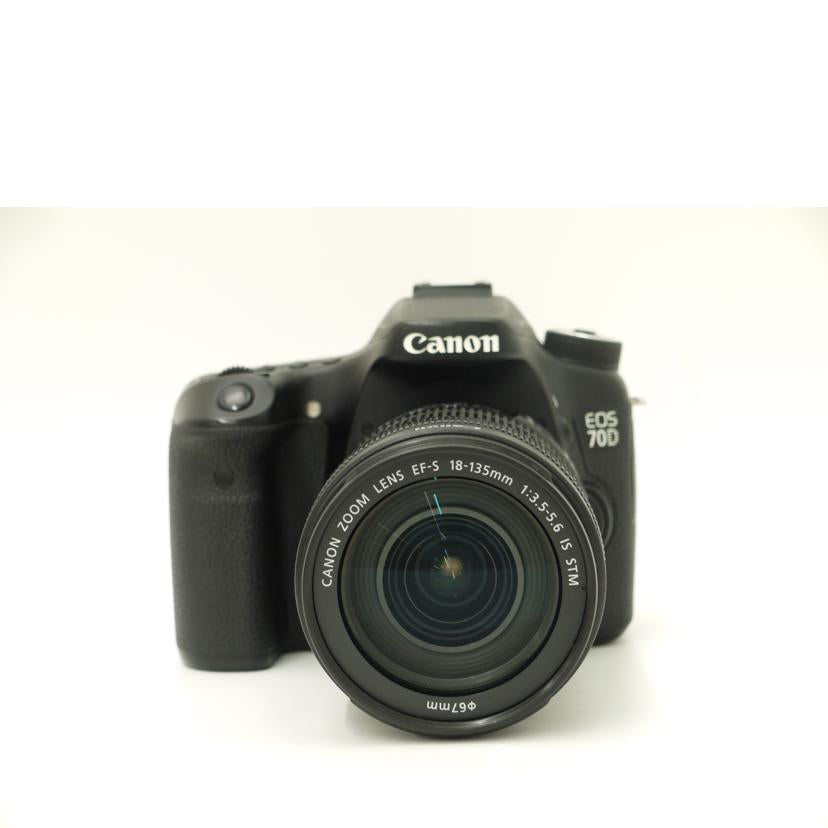 Canon キャノン/デジタル一眼レフ　レンズキット/EOS 70D EF-S18-135 IS STM レンズキット//021021002148/ABランク/69