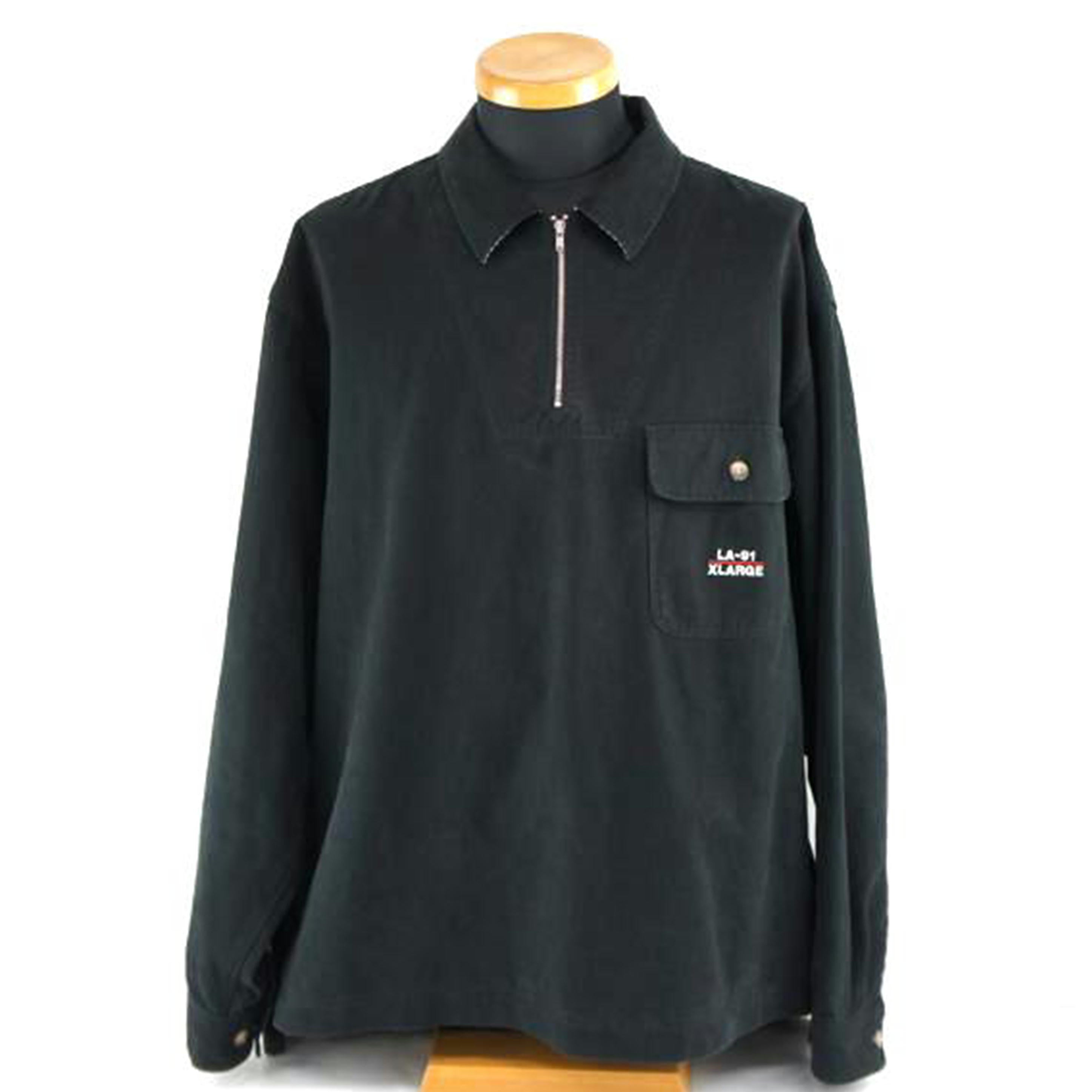 XLARGE エクストララージ/ハーフジップ/101223014003//BCランク/64