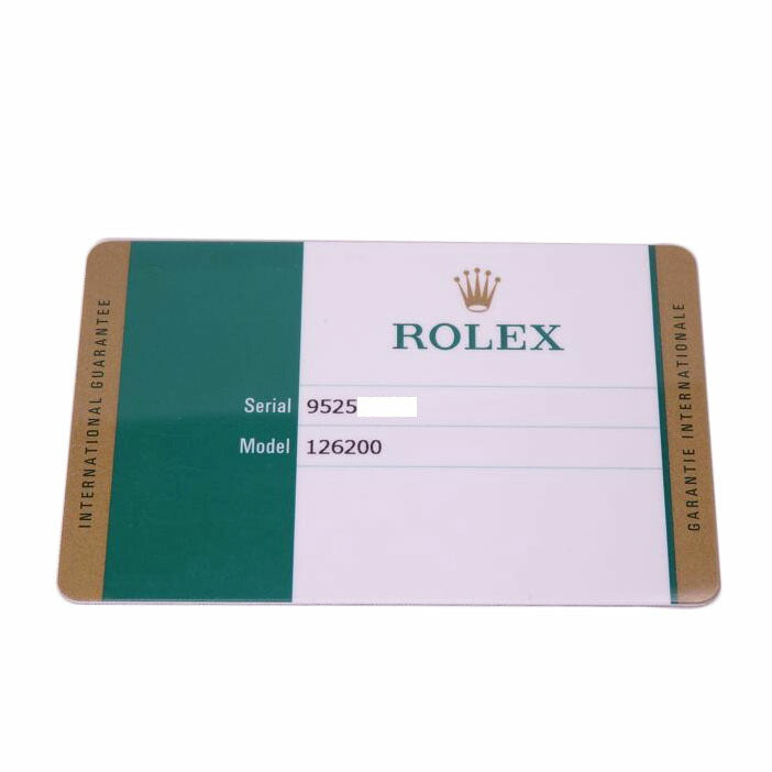 ROLEX ロレックス/デイトジャスト36・ブラック／ランダム番/126200//952*****/Aランク/76