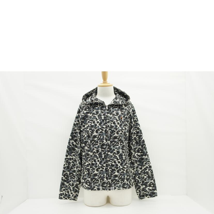 BATHING　APE エイプ/カモジップナイロンフーディ//ｻｲｽﾞ:S/ABランク/91