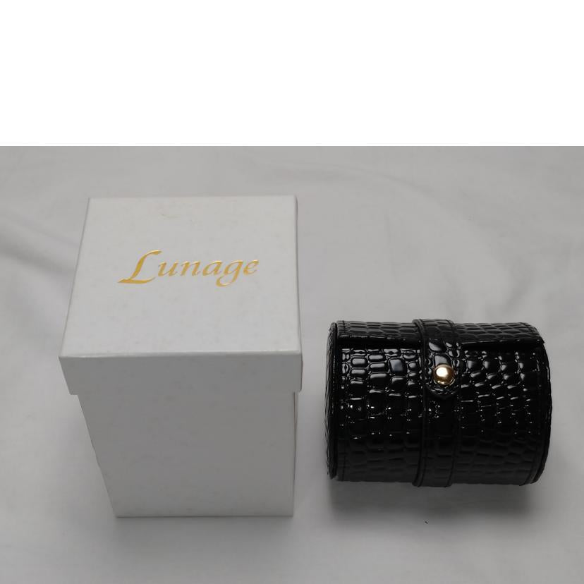 Lunage ルナージュ 0.5カラット ダイヤモンドウォッチ クロコベルト 黒 Lunage ルナージュ/時計｜WonderREX-ONLINE 公式通販サイト