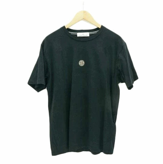 STONE　ISLAND ストーンアイランド/STONE　ISLAND　T　シャツ　ロゴBK//ABランク/78