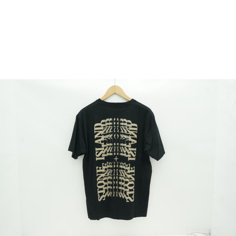 STONE　ISLAND ストーンアイランド/STONE　ISLAND　T　シャツ　ロゴBK//ABランク/78